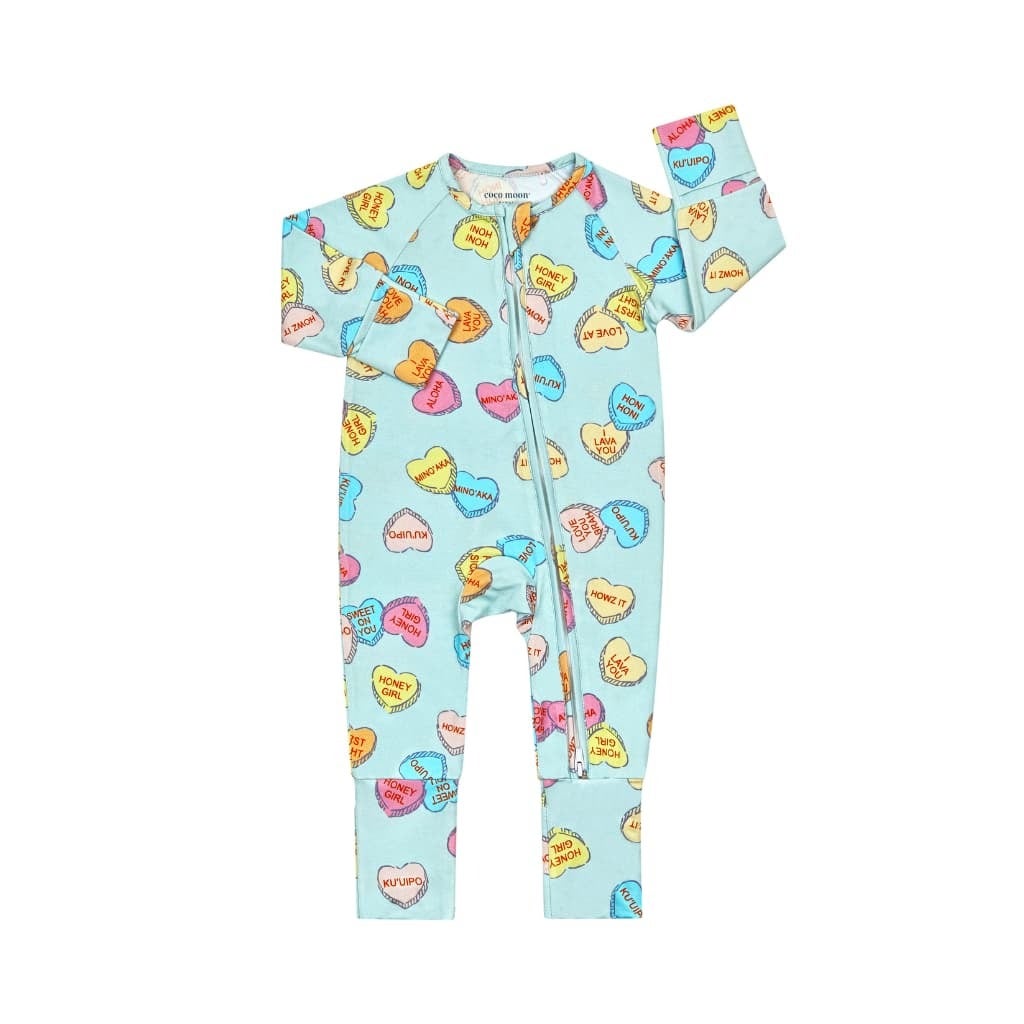 Coco Moon I Lava You Bamboo Coverall | Olivia Clare Boutique