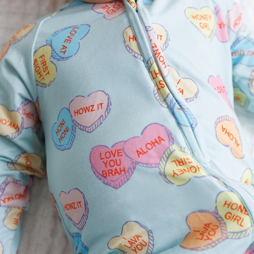 Coco Moon I Lava You Bamboo Coverall | Olivia Clare Boutique