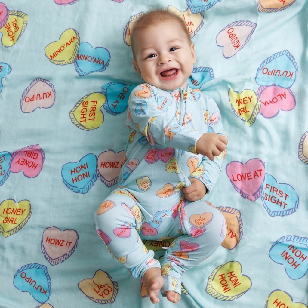 Coco Moon I Lava You Bamboo Coverall | Olivia Clare Boutique