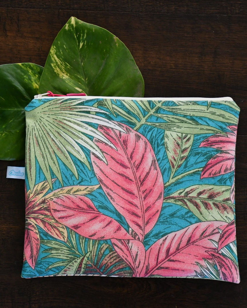 ALOHA collection★MAX Pouch| Coco Palms （インディゴ） MAX Indigo Coco Palms Pouch | ALOHA Collection