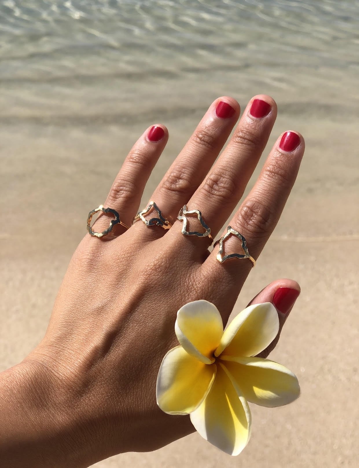 Big Island Ring - 14K Vermeil or Sterling Silver | Olivia Clare Boutique